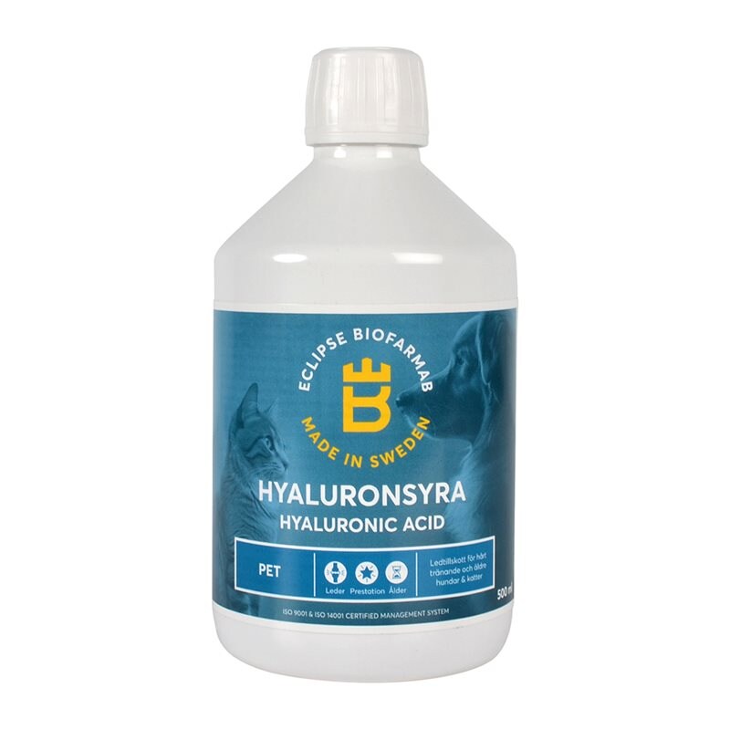 Tilskudsfoder - Muskler og led Hyaluronsyra Eclipse Biofarmab