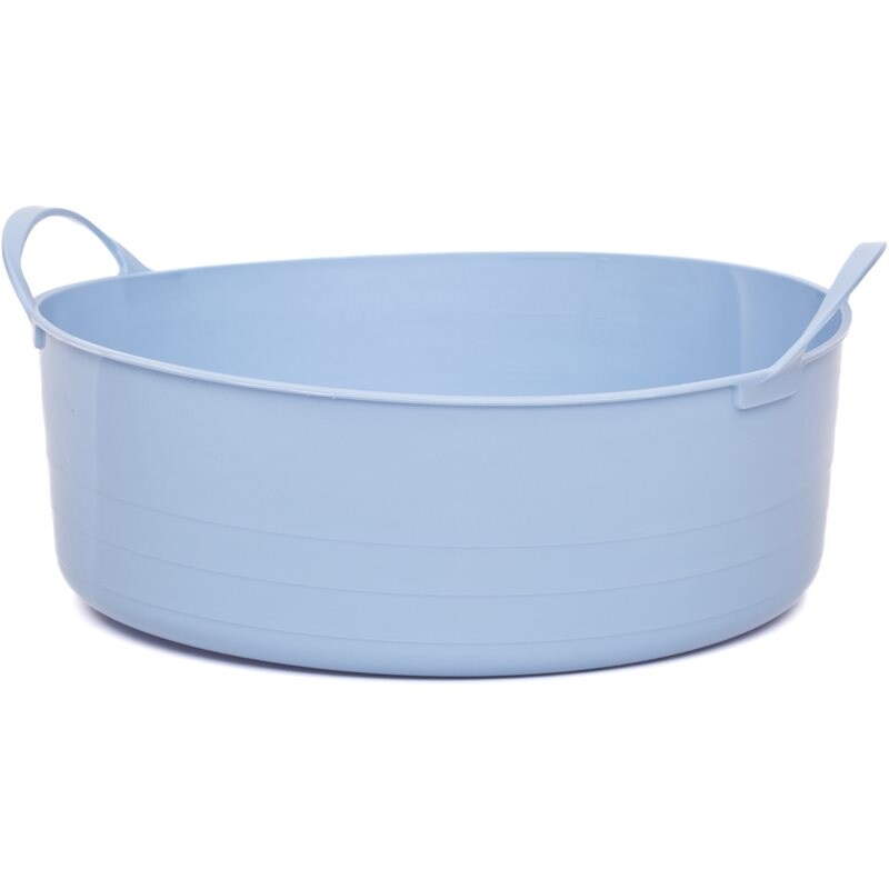 Foderskål V-Trug Flexi 6 L V-PLAST Lyseblå