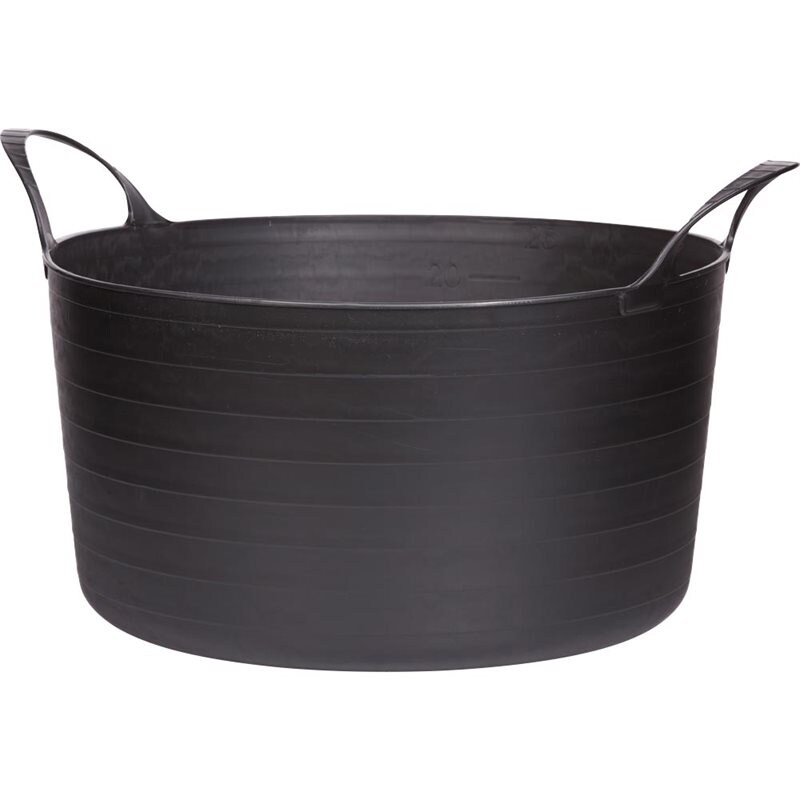 Spand V-Trug Flexi 25 L V-PLAST Sort