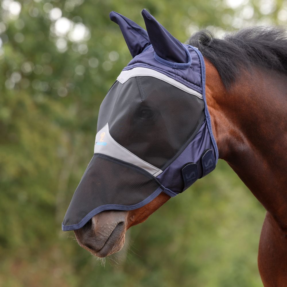 Fluesæt FlyGuard Flyhood Shires Equestrian Products