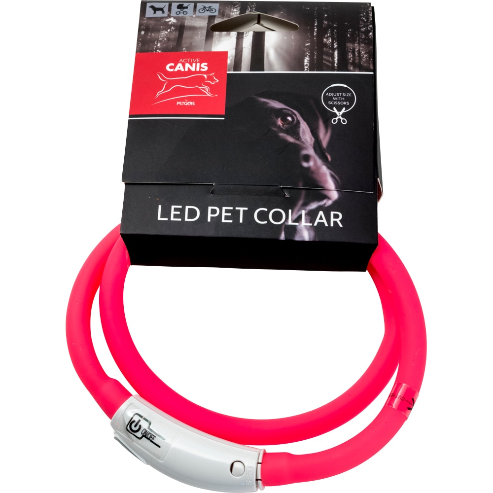 Halsbånd  LED Pet Collar Active Canis