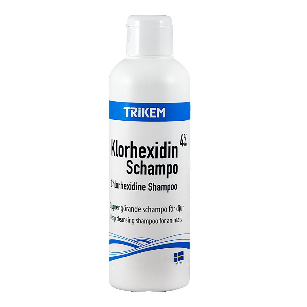 Klorhexidinshampoo Hunde  Trikem