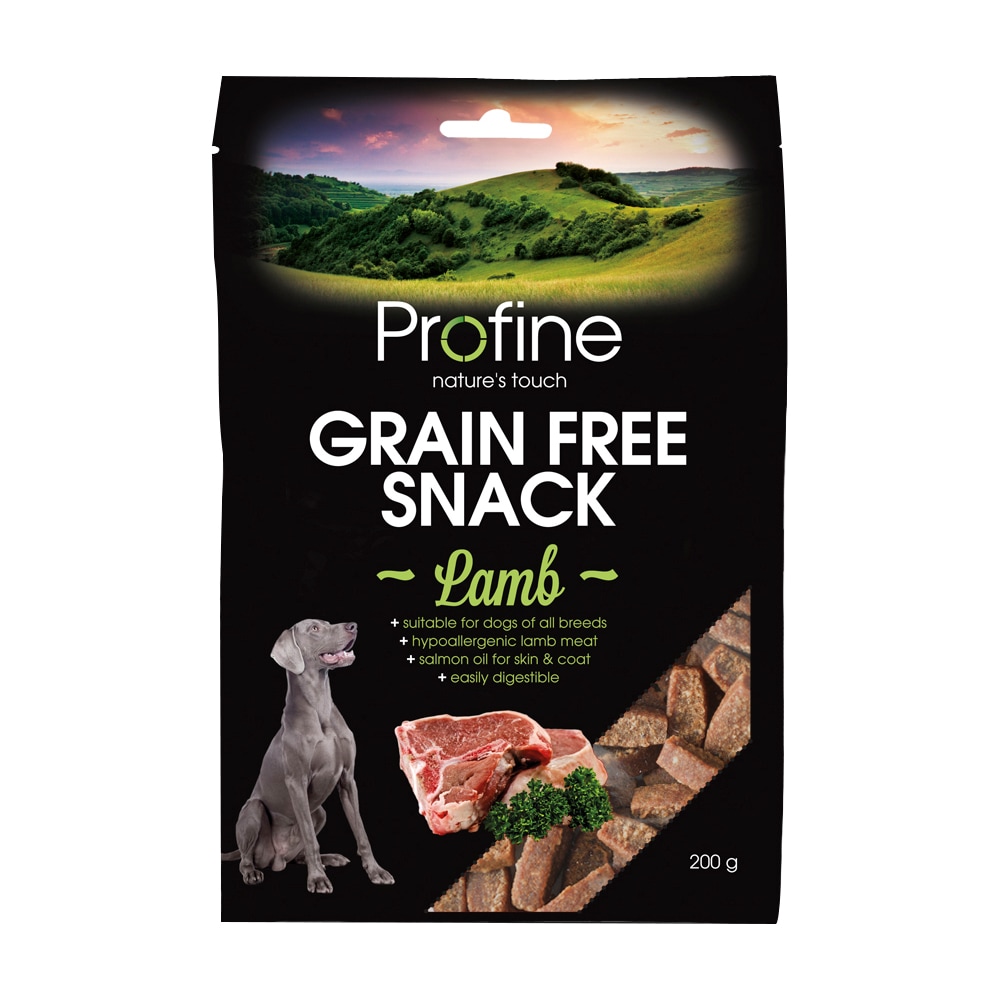 Hundegodbidder  Grain Free Semi Moist Snack Lamb 200 g Profine