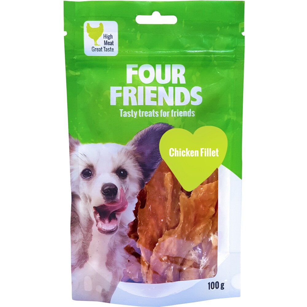 Hundegodbidder  Chicken Fillet 100 g FourFriends