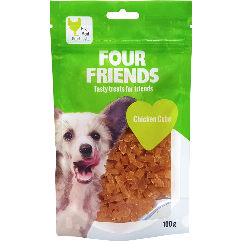 Hundegodbidder  Chicken Cube 100 g FourFriends