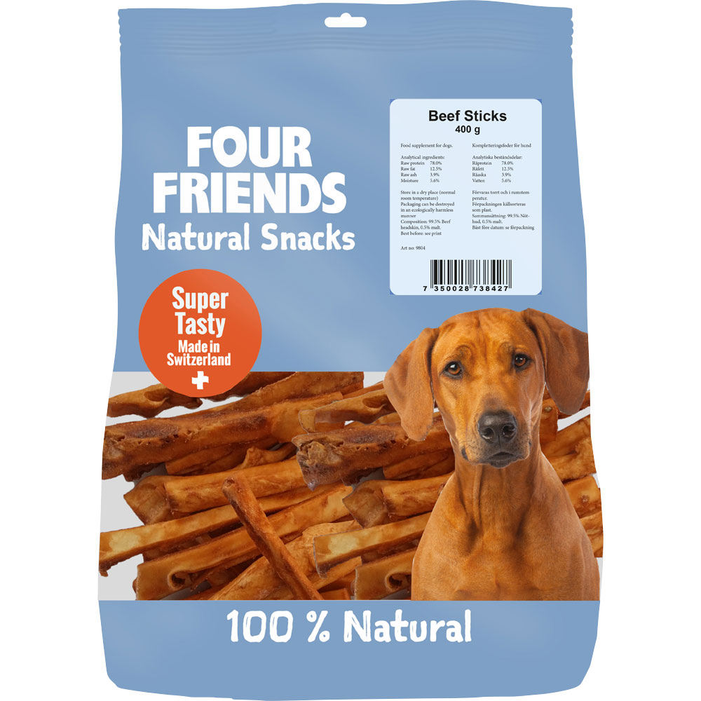 Naturgodbid  Beef Sticks 400 g FourFriends