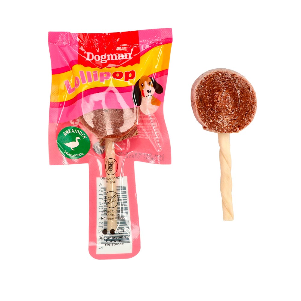 Tyggeben  Lollipop mix Dogman