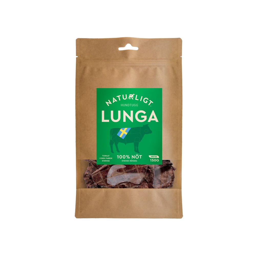 Tyggeben  Nötlunga 150g Naturligt Hundtugg
