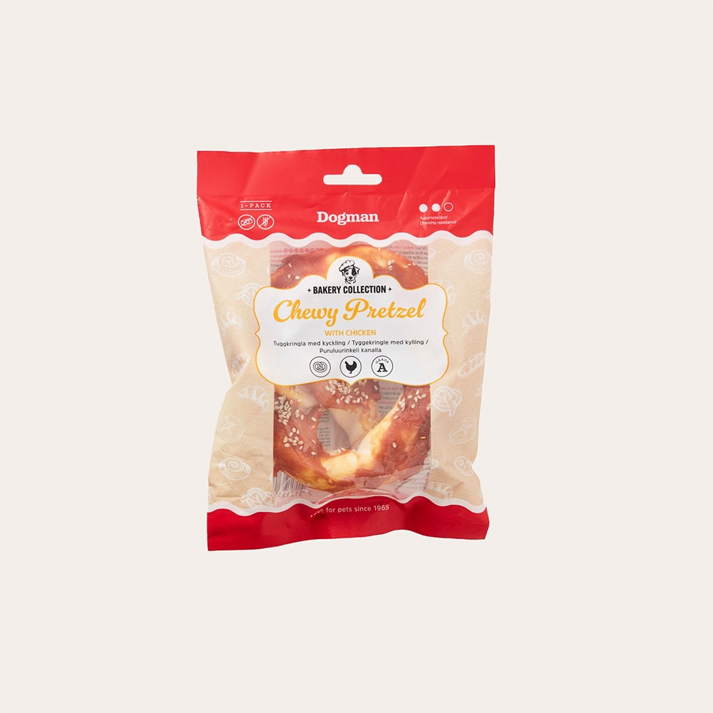 Tyggeben  Chewy Pretzel Chicken Dogman