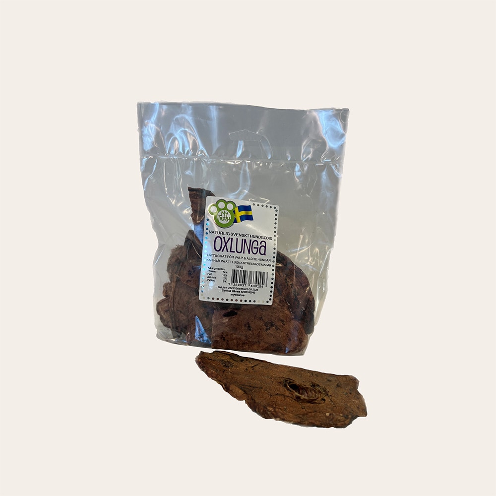 Tyggeben 100 g Oxlunga Tunn My treat