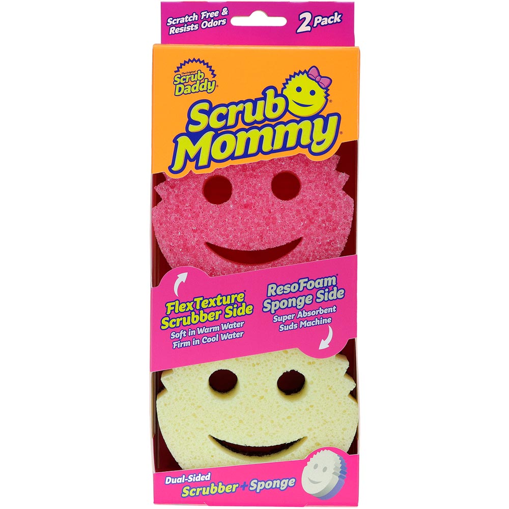 Rengøringssvamp  Scrub Mommy Twin Pack Scrub Daddy