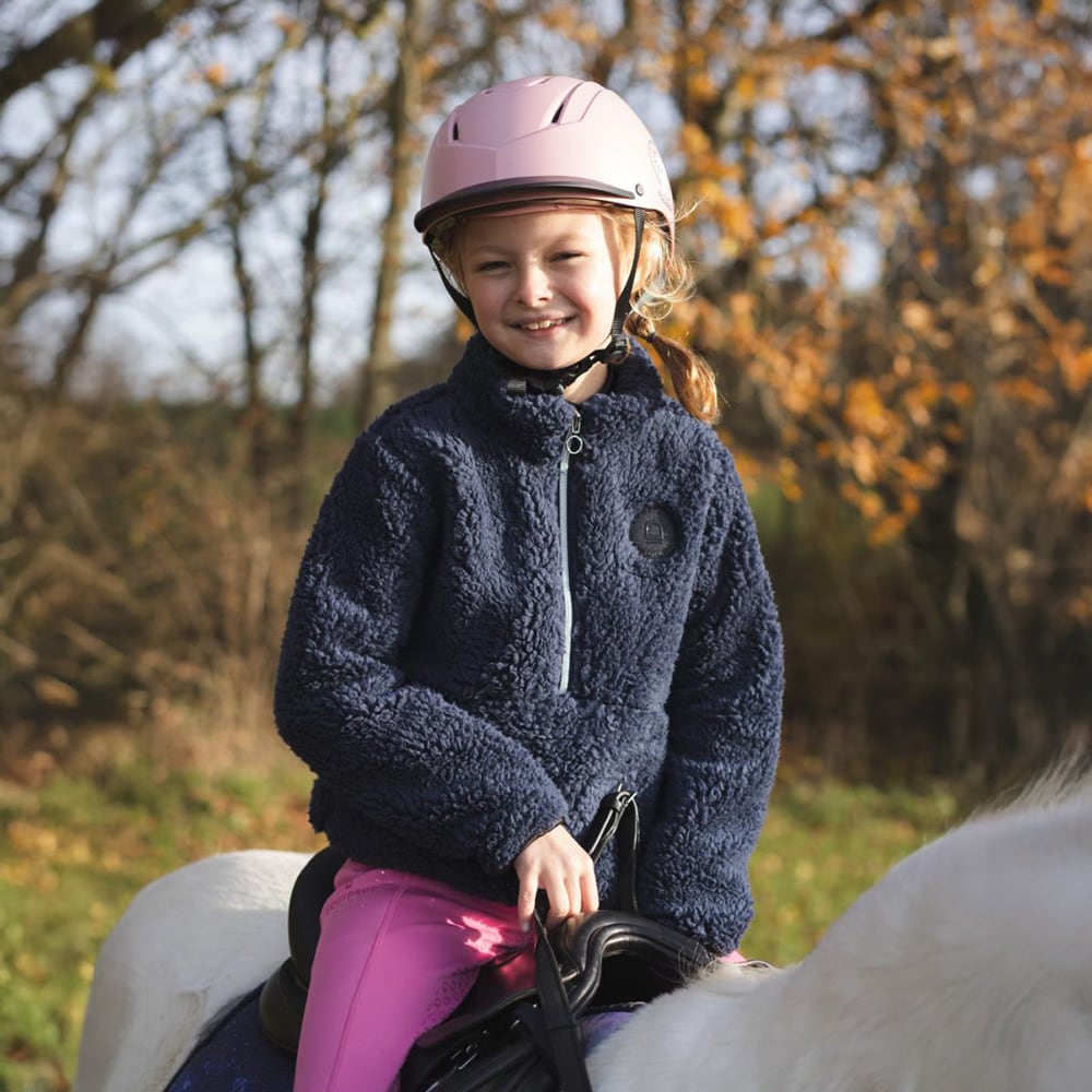 Fleecetrøje Junior Veronika HZ teddy Equipage