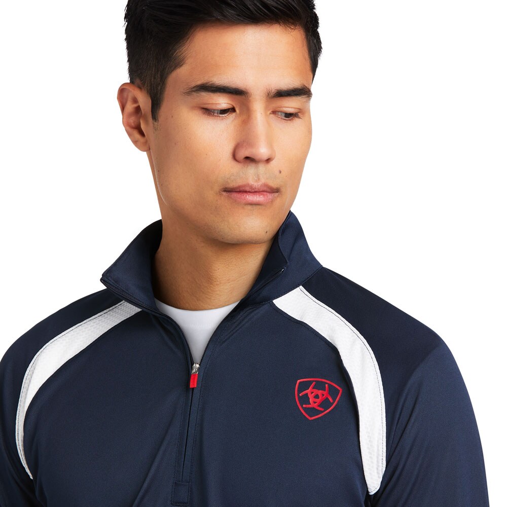 Funktionstop Herre Sunstopper 2.0 1/4 Zip ARIAT®