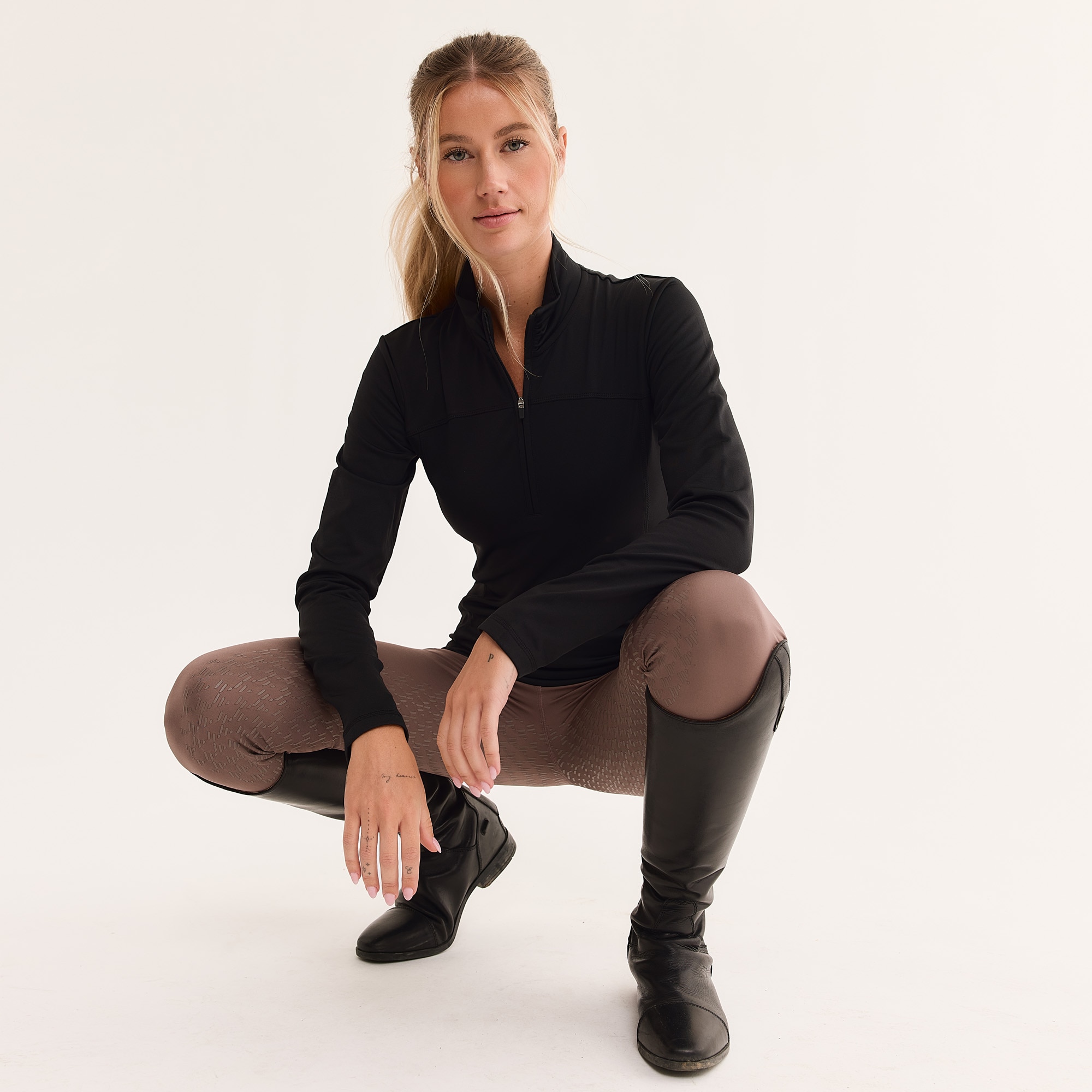 Funktionstop Ella half zip CRW®