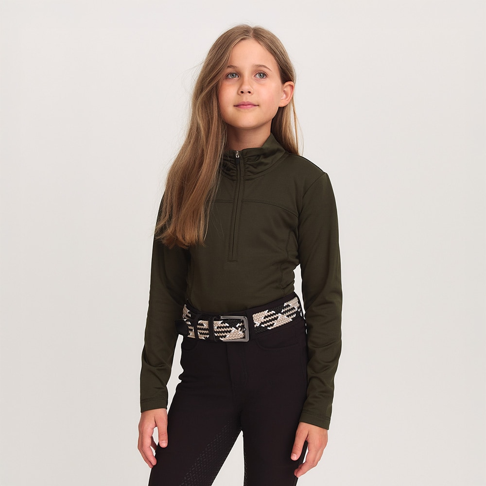 Funktionstop Junior Ella half zip CRW®
