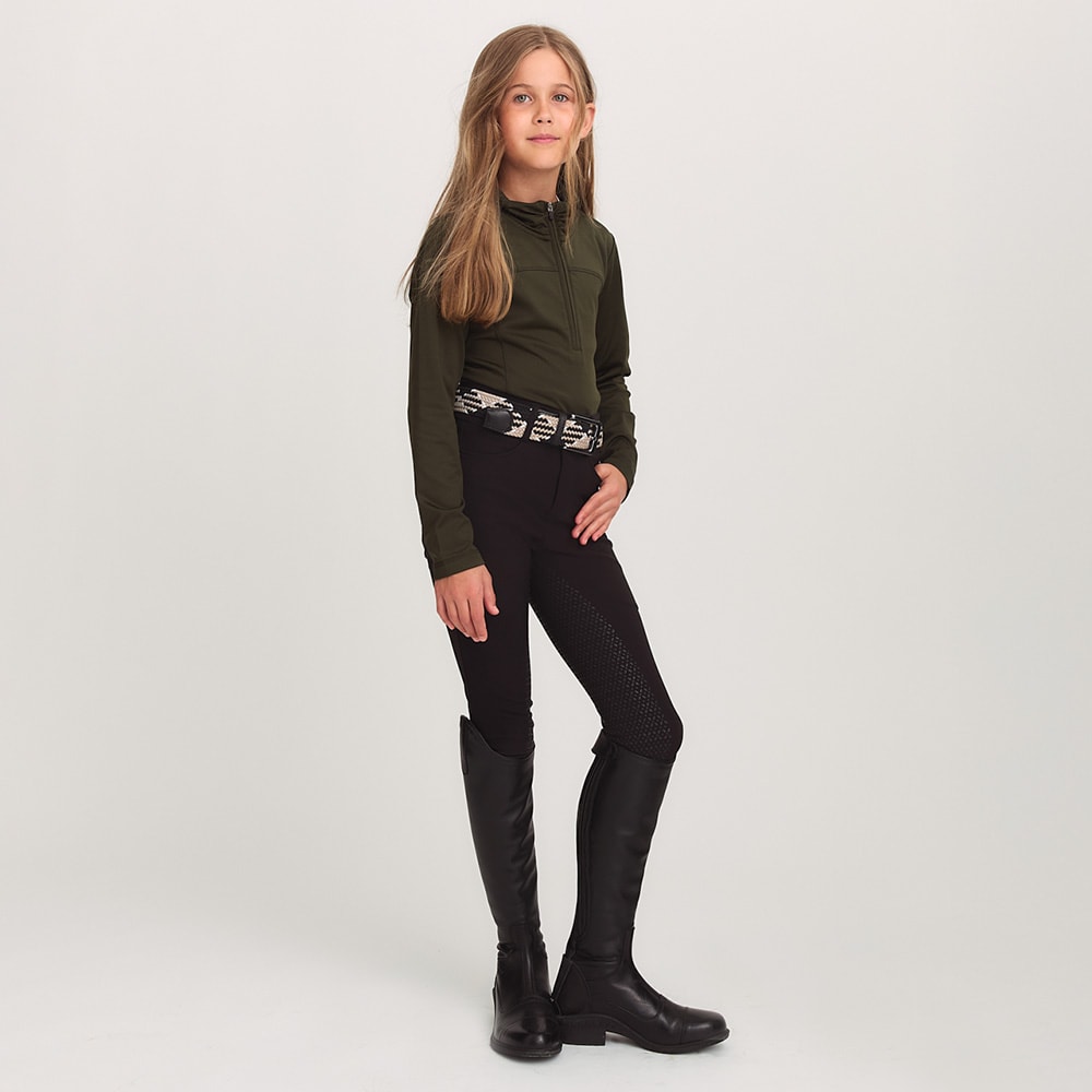 Funktionstop Junior Ella half zip CRW®