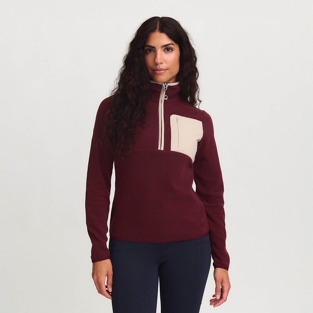 Fleecetrøje  Basic 1/2 zip CRW®