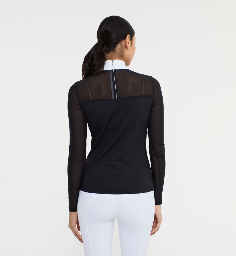 Stævnetop Langærmet Crystal mesh Fairfield®