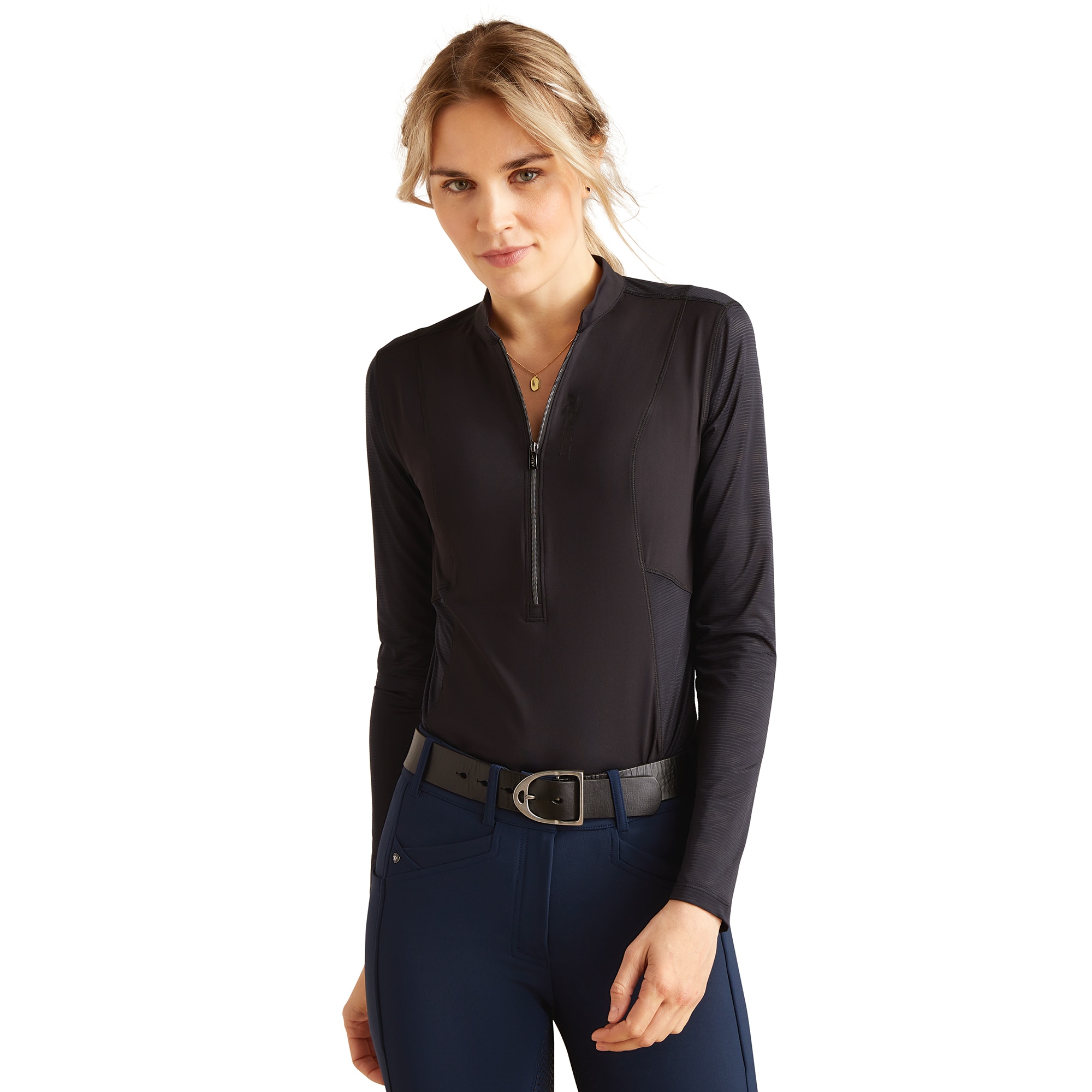 Funktionstop Langærmet Wms Breathe 1/4 zip baselayer ARIAT®