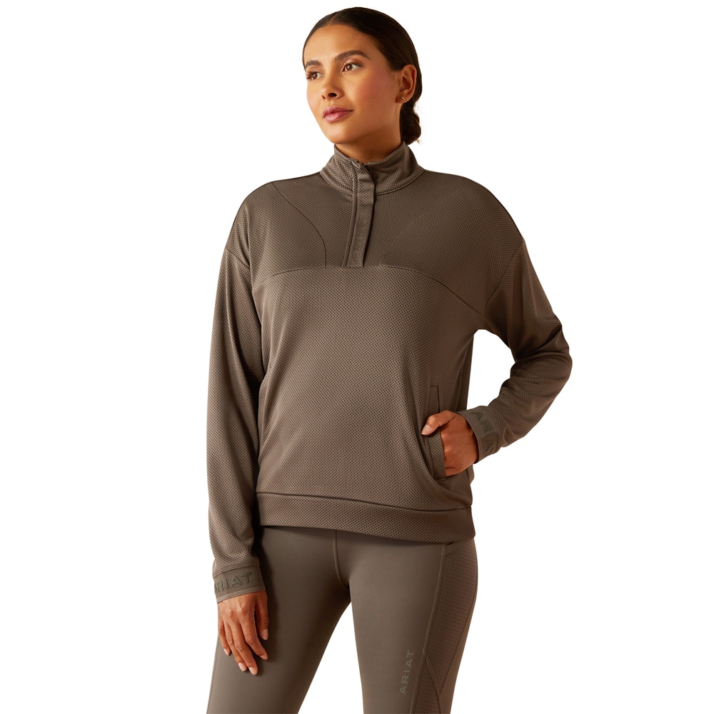 Sweatshirt Wms Breathe1/2 Zip ARIAT®