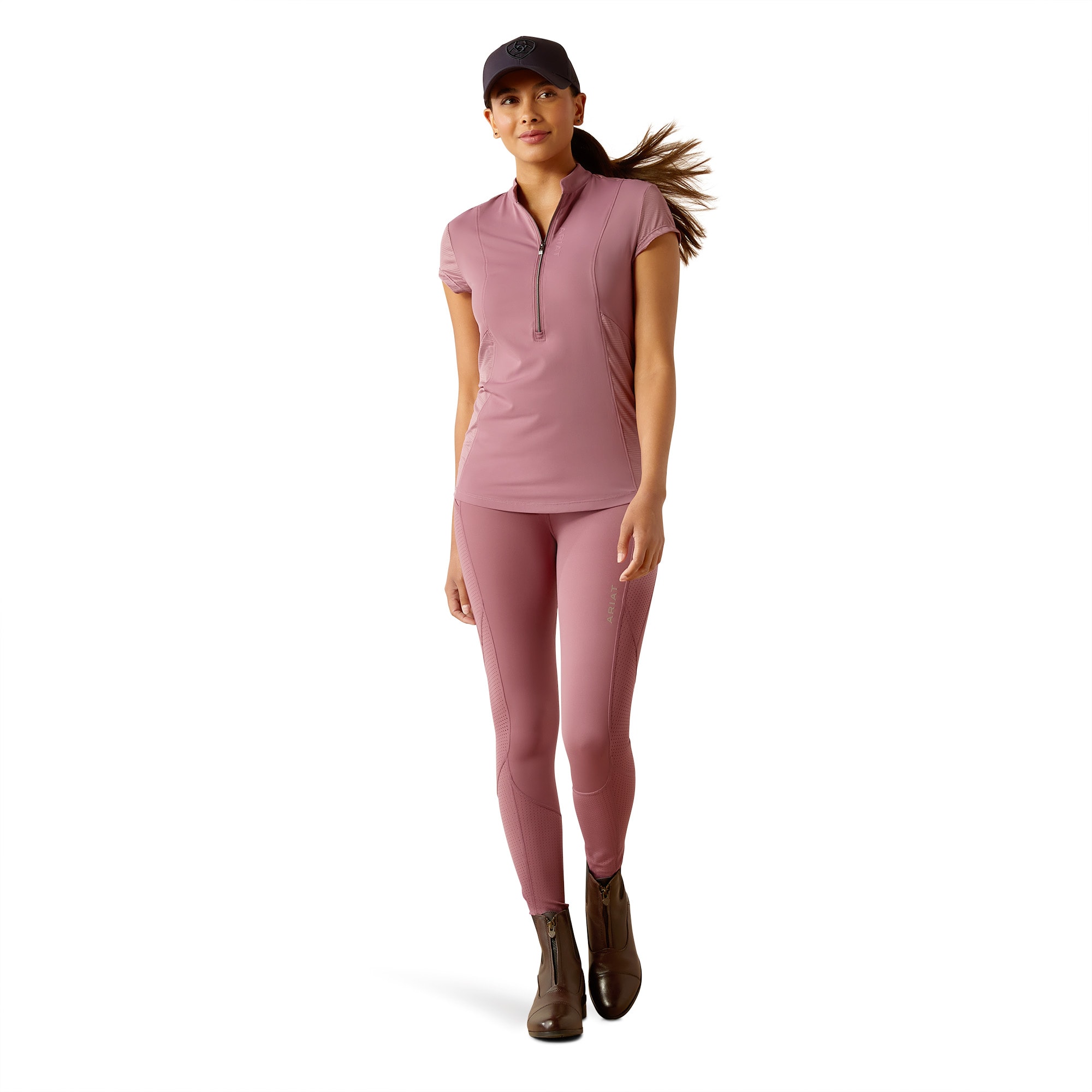 Top  Wms Breathe 1/4 Zip ARIAT®