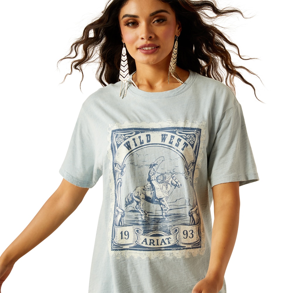 T-shirt  Wms Wild West Stamp ARIAT®