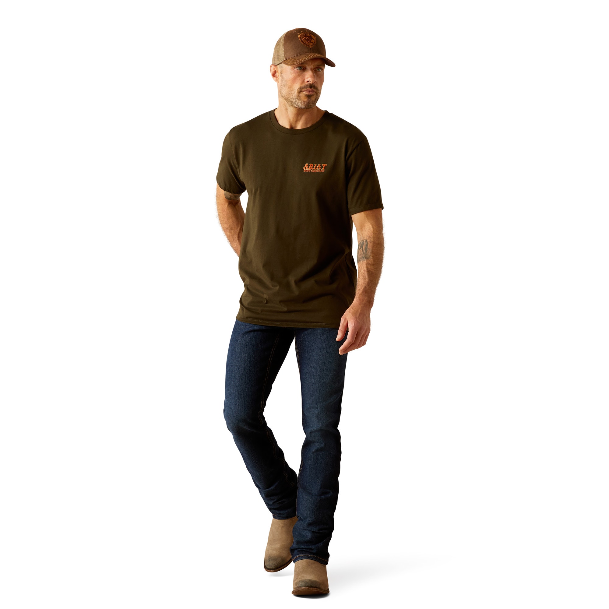 T-shirt  Mns Armadillo on a Half Shell ARIAT®