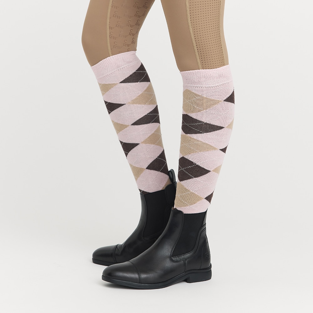 Ridestrømper  Basic Argyle CRW®
