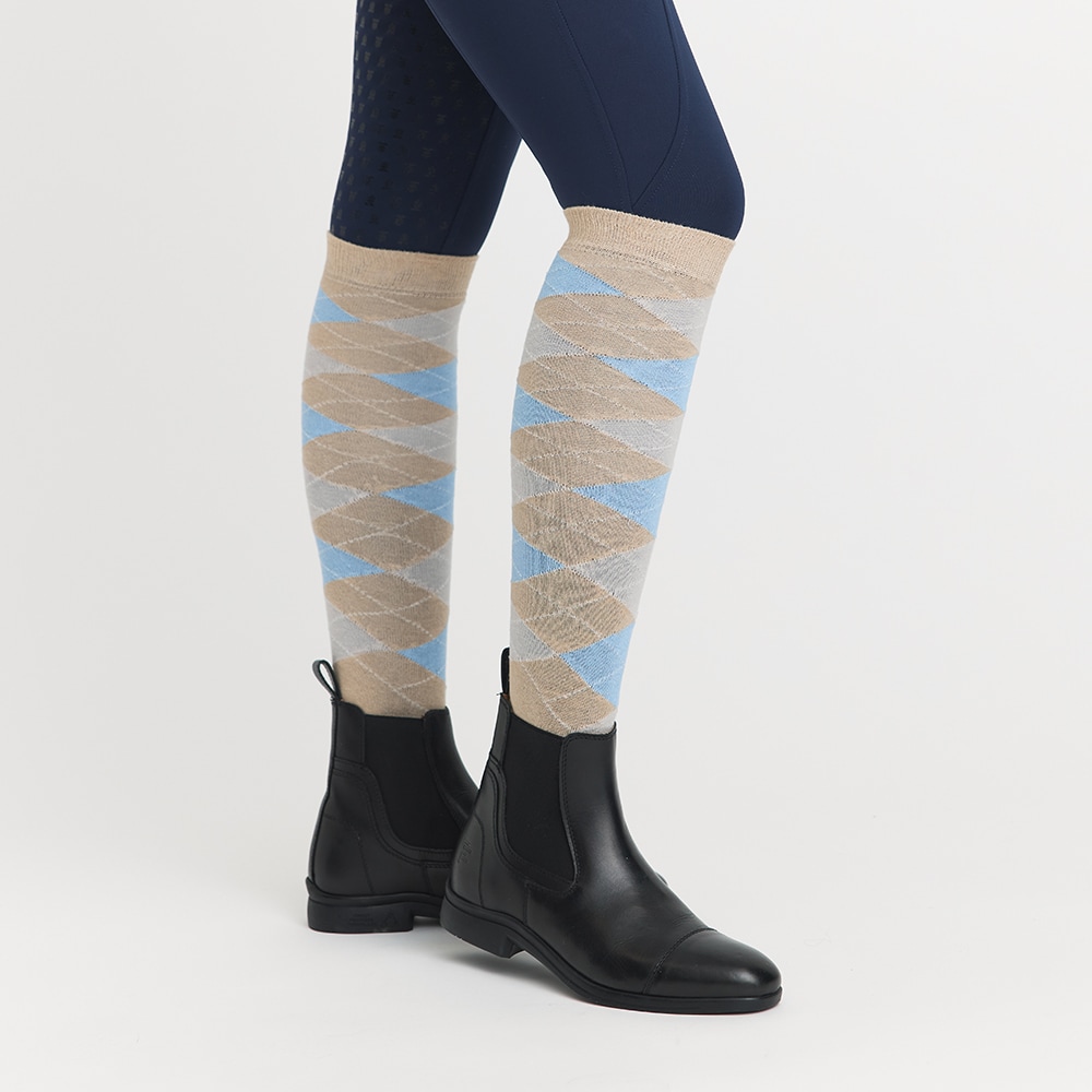 Ridestrømper  Basic Argyle CRW®