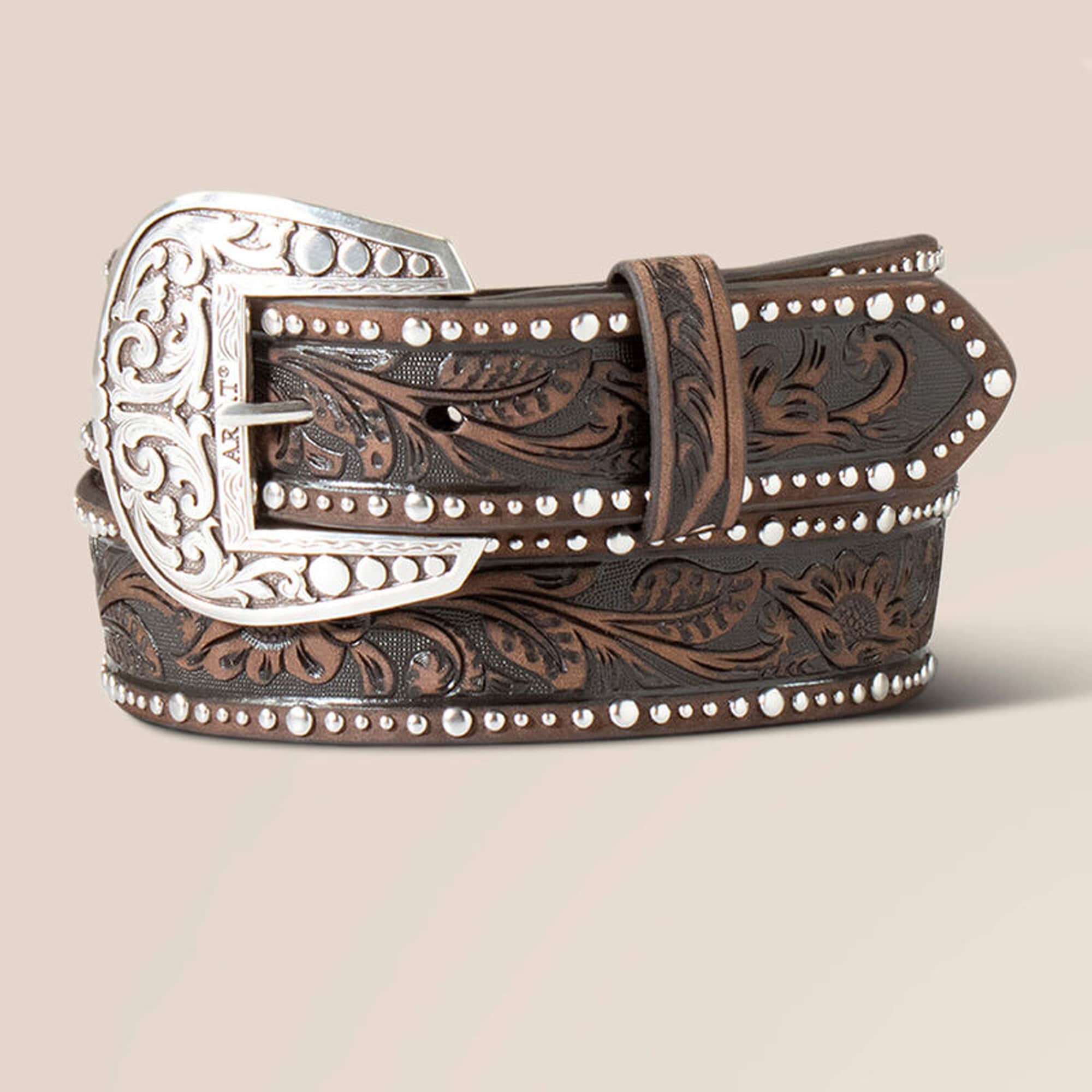 Bælte Studded Tool Embossed ARIAT®