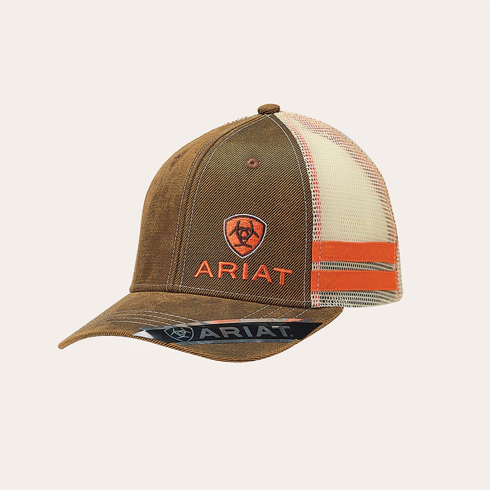 Cap  Mns Structured Medium High Oilskin ARIAT®