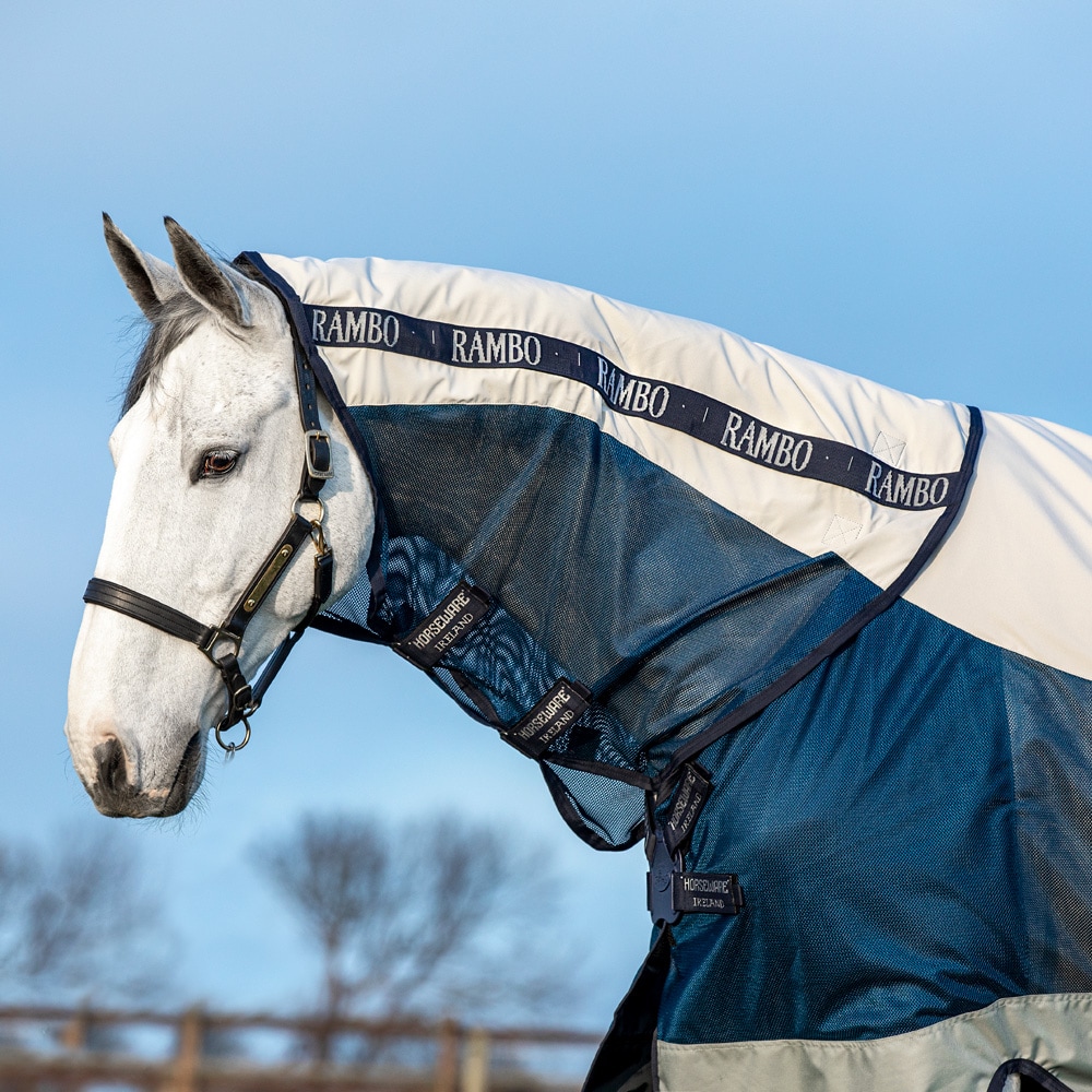 Regn-/Fluedækken  Rambo Summer Series Turnout Horseware®