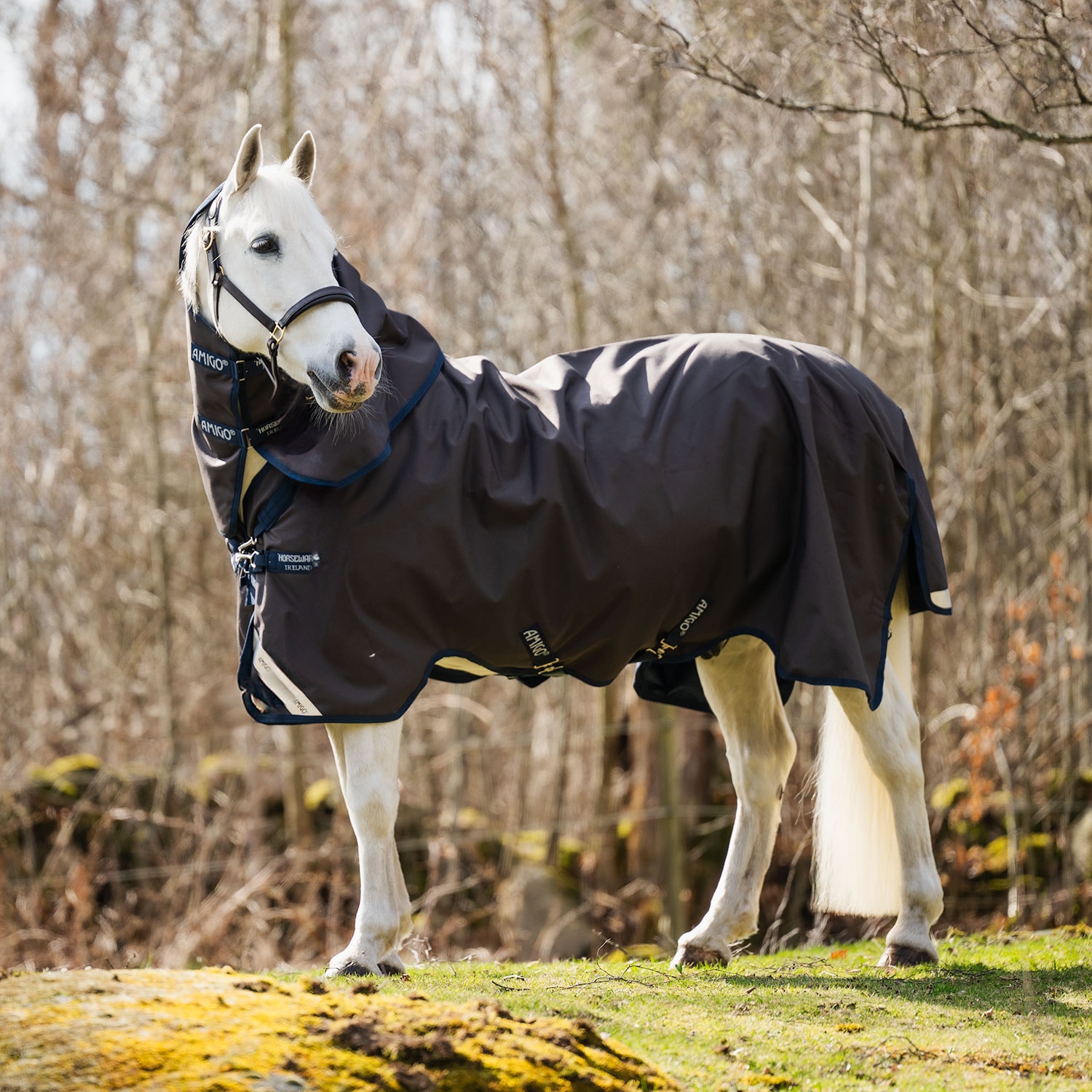 Regndækken Amigo 1200D Turnout 30g Horseware®