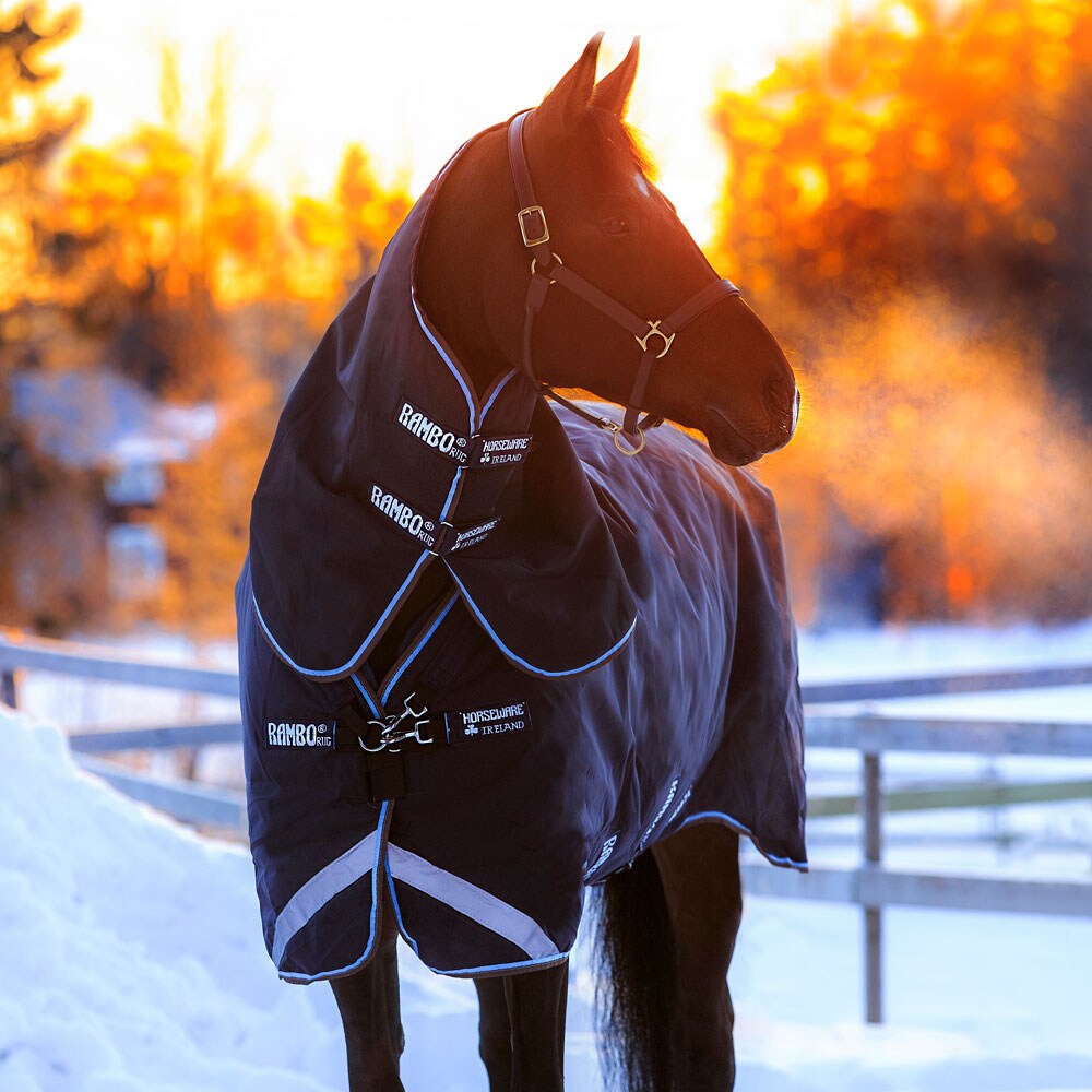 Vinterdækken med hals Rambo Duo Horseware®