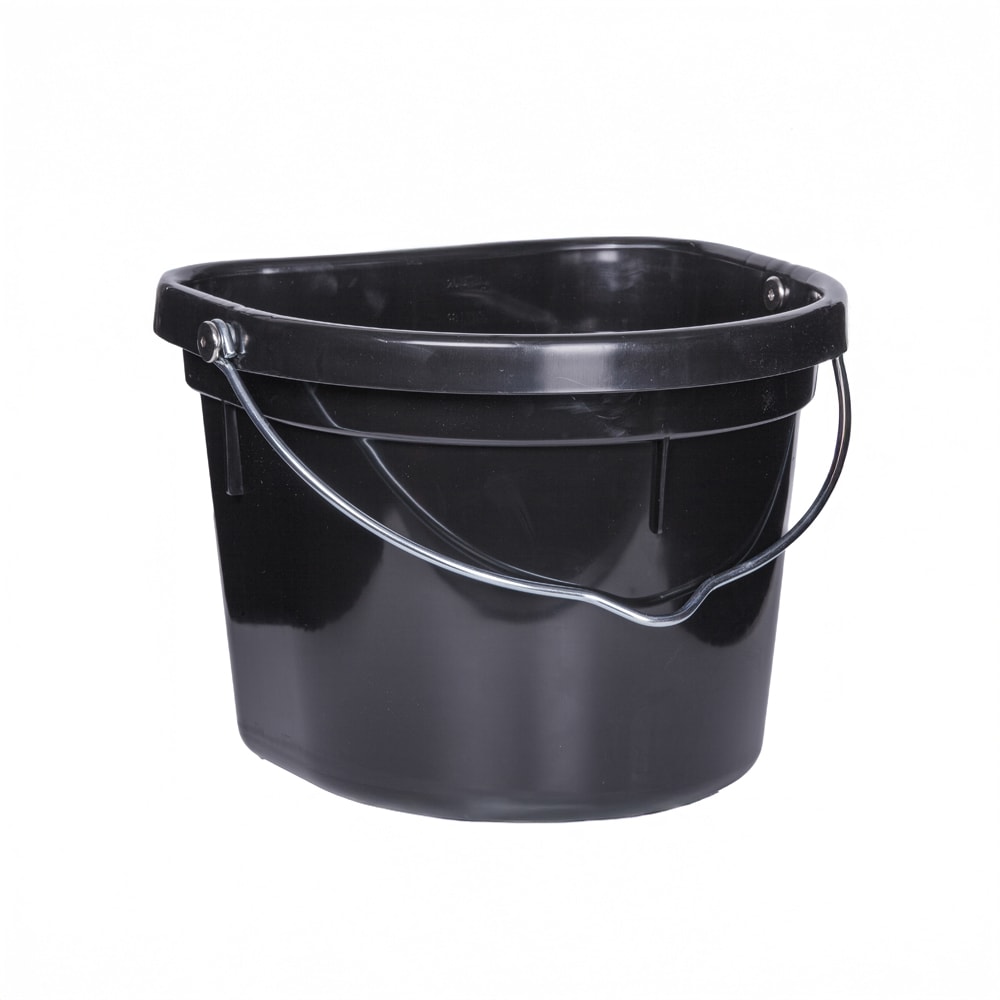 Spand med flad side 20 L V-PLAST