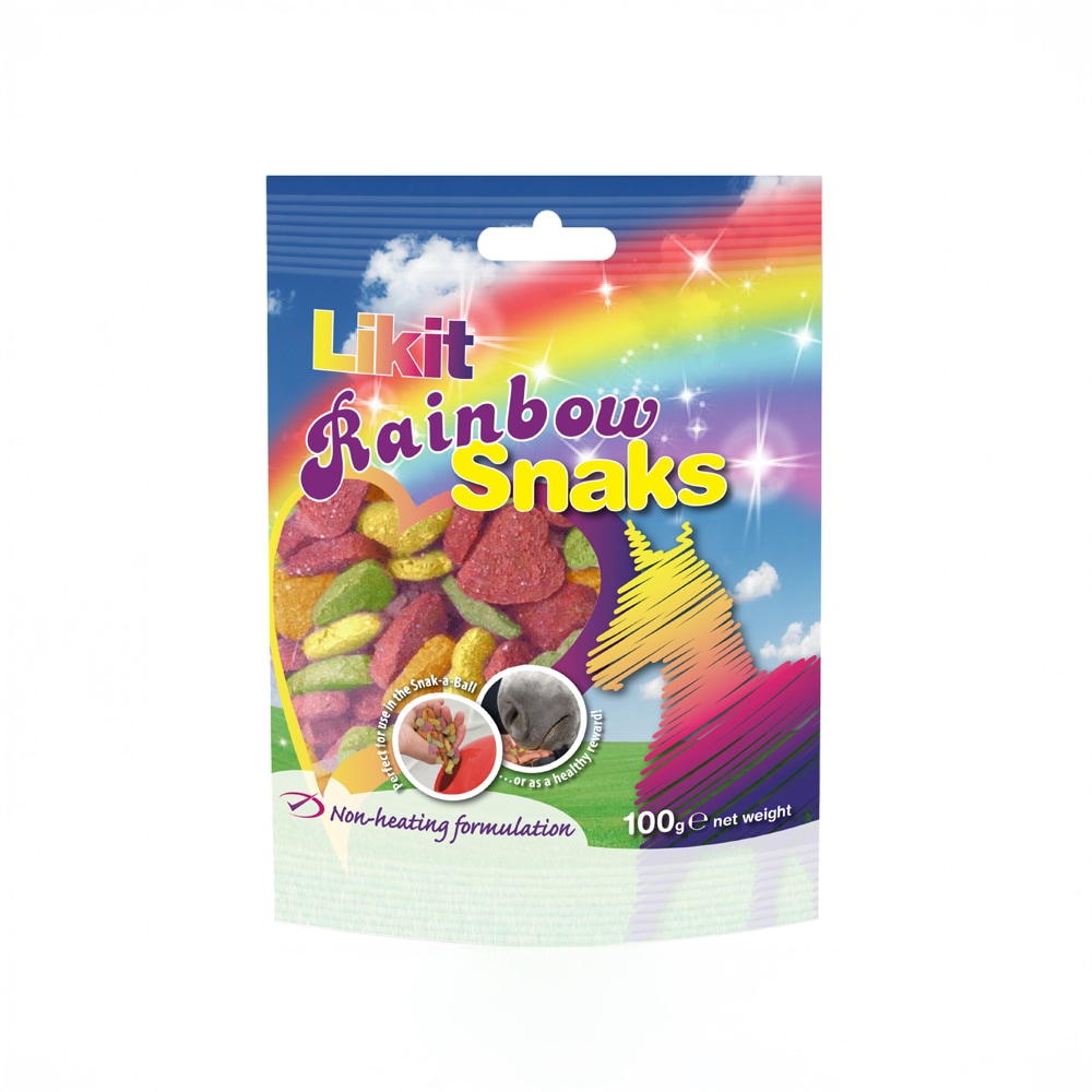 Hestegodbidder 100 g Snaks Rainbow Likit
