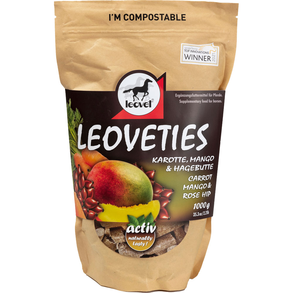 Hestegodbidder  Leoveties Carrot, Mango & Rosehip leovet®