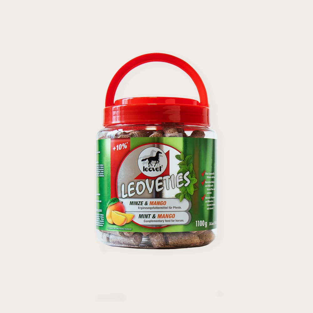 Hestegodbidder  Minze Mango 1,1 KG leovet®