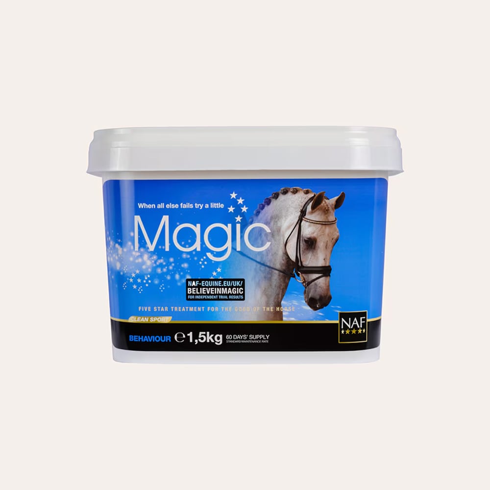 Tilskudsfoder Hest Magic pulver 1,5 kg NAF