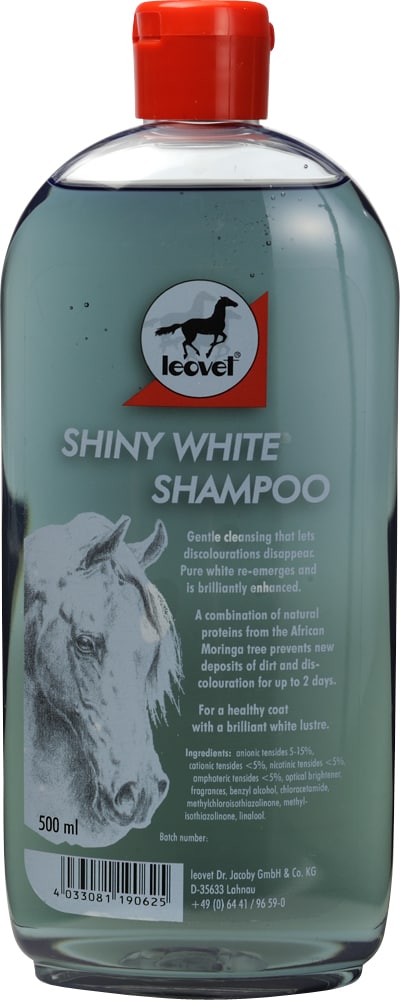 Skimmelshampoo  Shiny White Shampoo leovet®