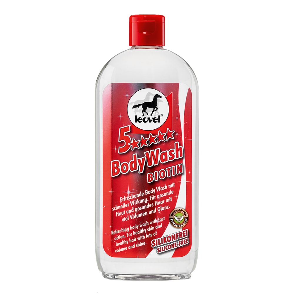 Hesteshampoo  5-Star Biotin Body Wash leovet®
