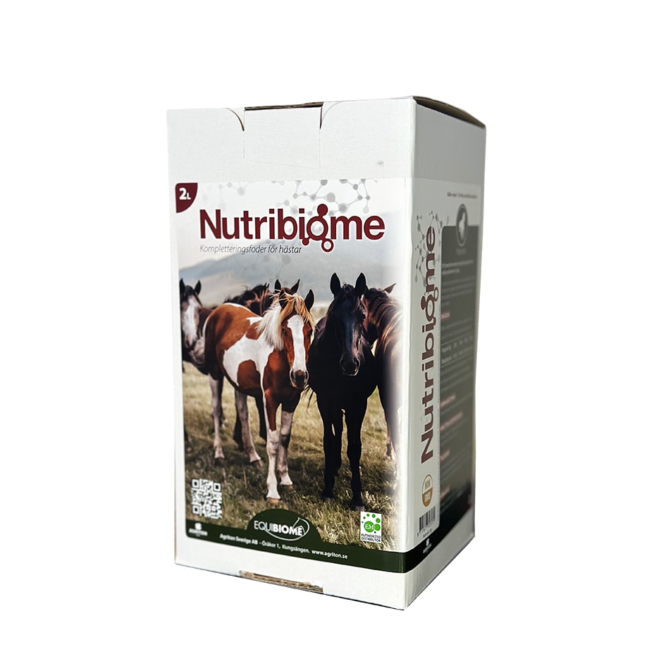 Tilskudsfoder 2 L Nutribiome Equibiome