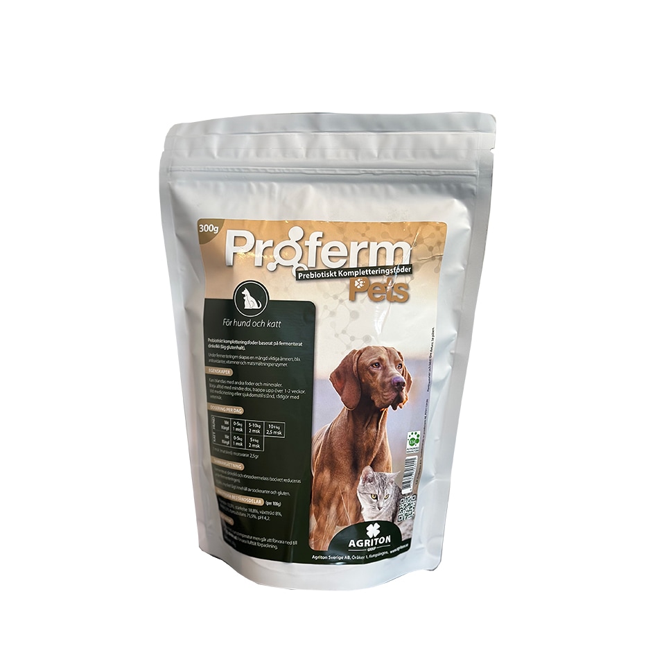 Tilskudsfoder 300 g Proferm Pets Agriton