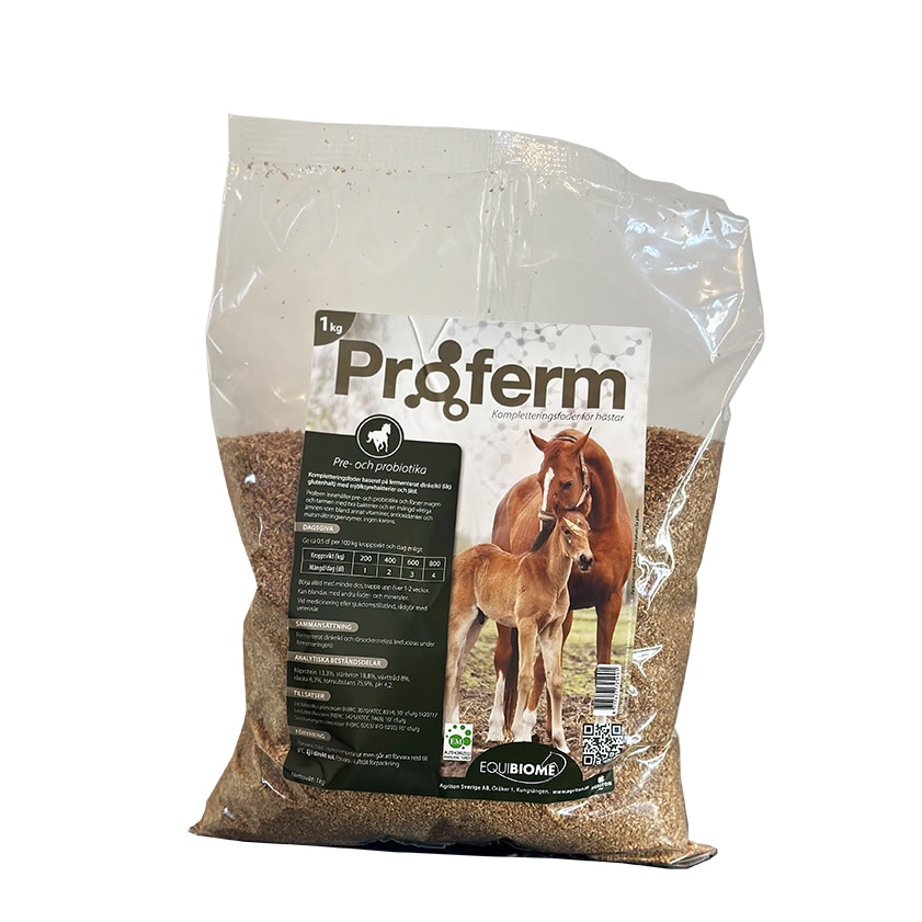 Tilskudsfoder 1 kg Proferm Equibiome