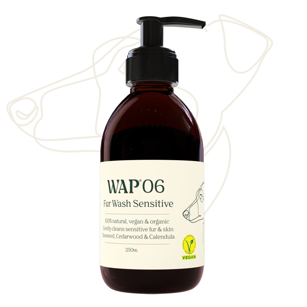 Hundeshampoo  WAP:6 Pälstvätt känslig WAP DogCare