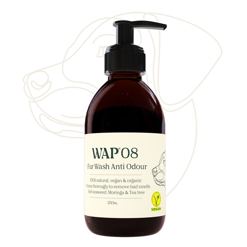 Hundeshampoo  WAP:8 Pälstvätt antiodör WAP DogCare