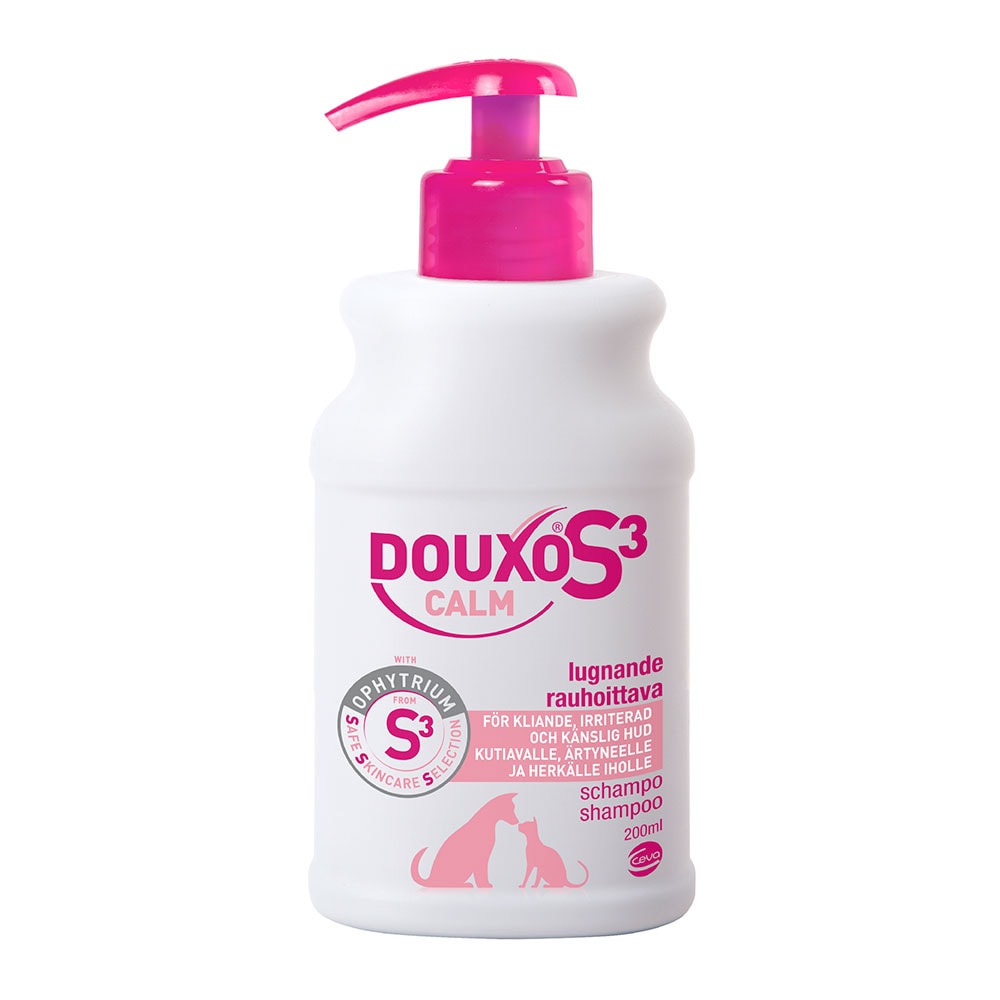 Hundeshampoo  S3 Calm schampo 200ml Douxo