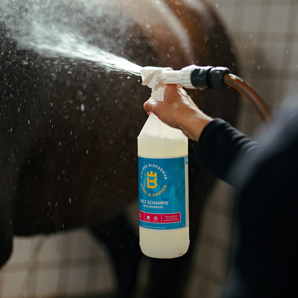Hesteshampoo 1 L Sprutmunstycke Eclipse Biofarmab