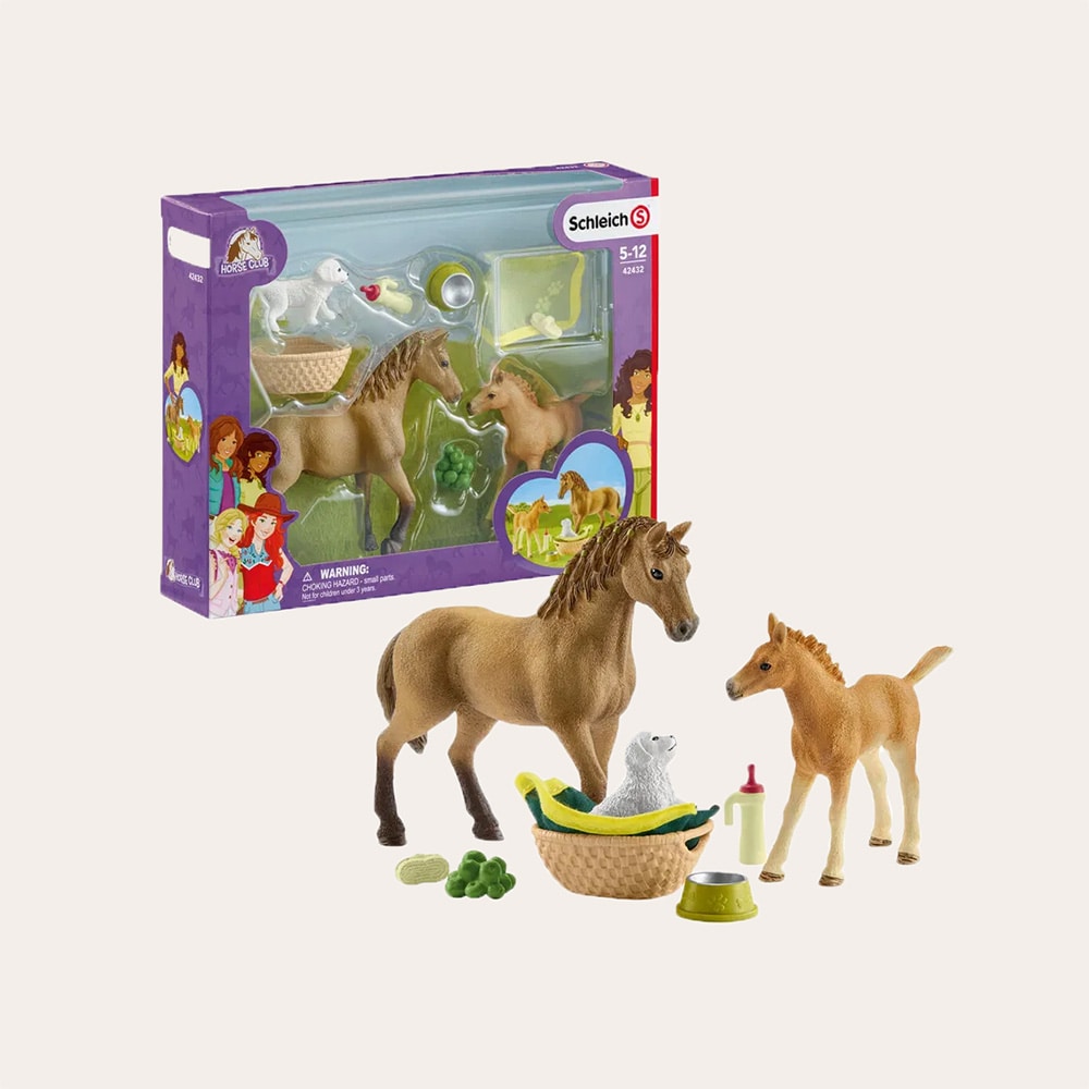 Legetøj Club Sarahs Baby Animal Care Schleich