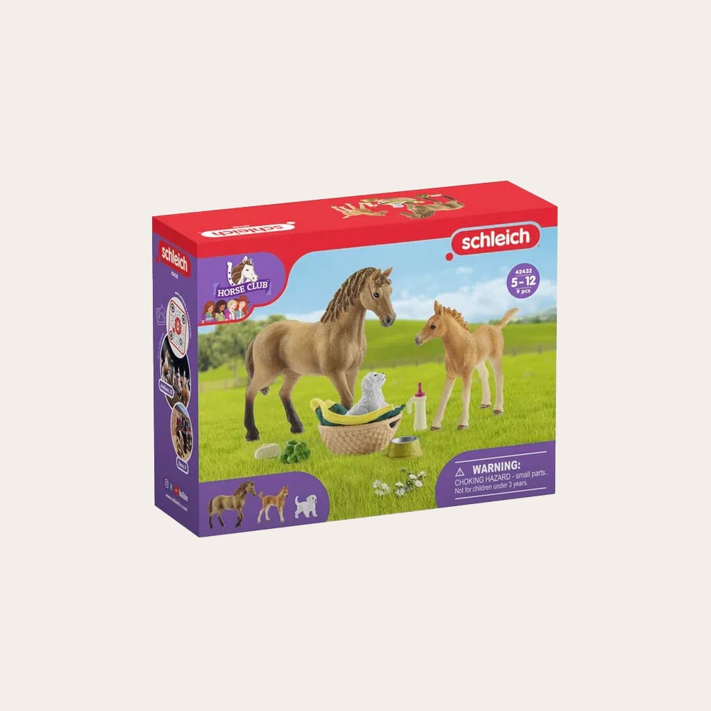 Legetøj Club Sarahs Baby Animal Care Schleich